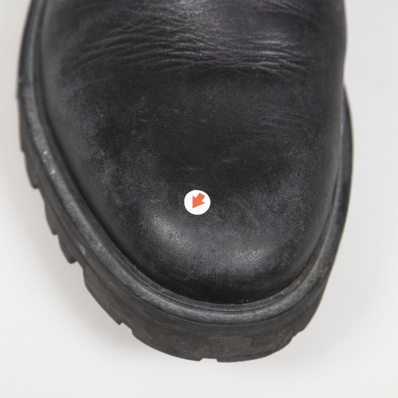 Celine Black Leather Chelsea Logo Tab Boots Size US 12 / IT 42 - 7 Thumbnail