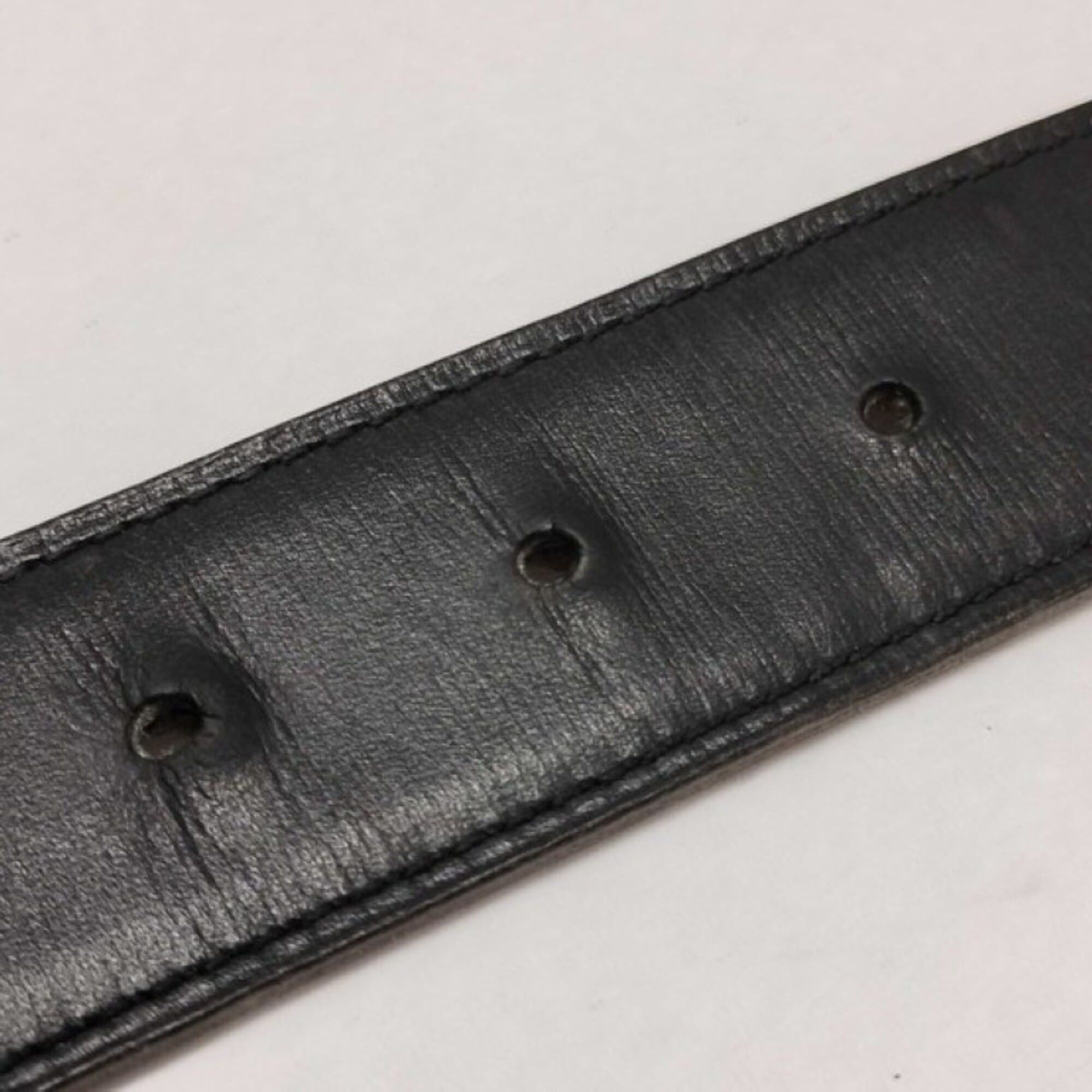 Hermes HERMES belt, black and brown leather, for men women. Size ONE SIZE - 7 Thumbnail