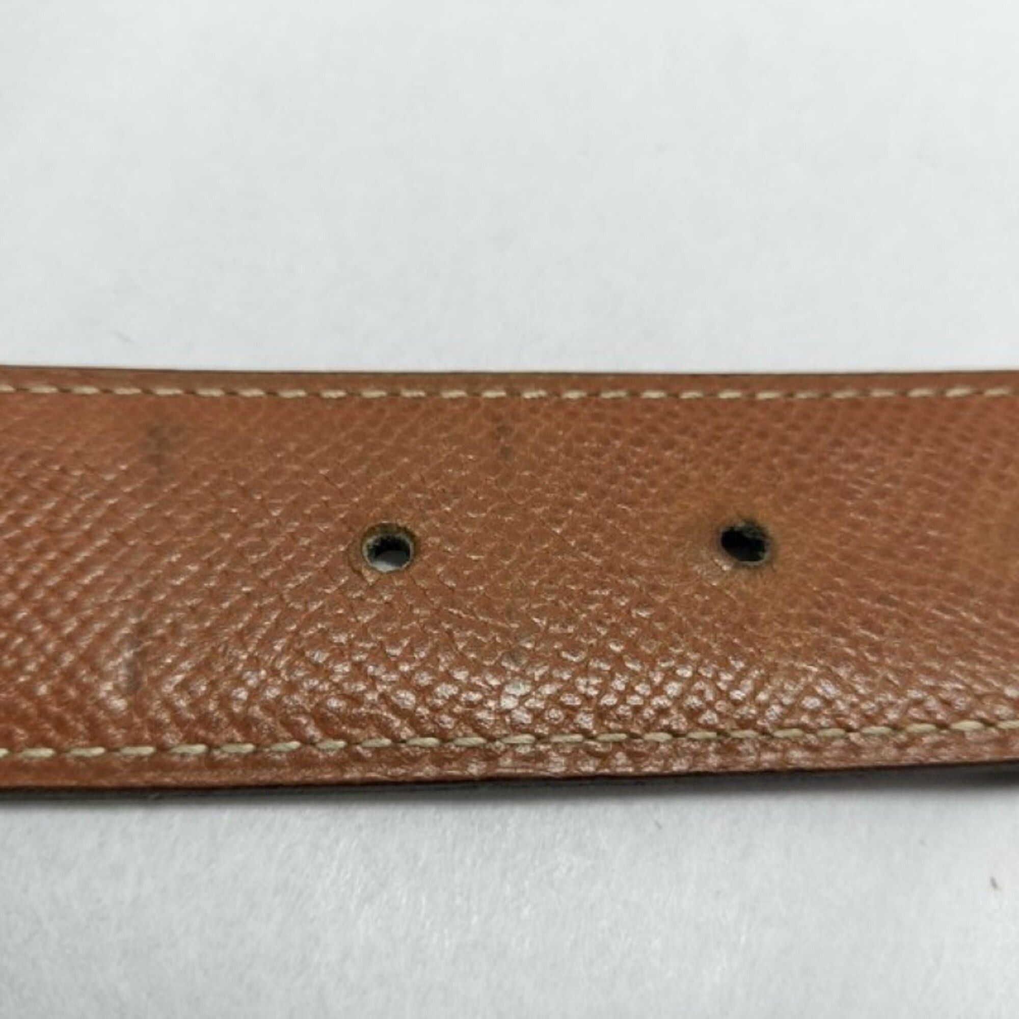 Hermes HERMES belt, black and brown leather, for men women. Size ONE SIZE - 10 Thumbnail