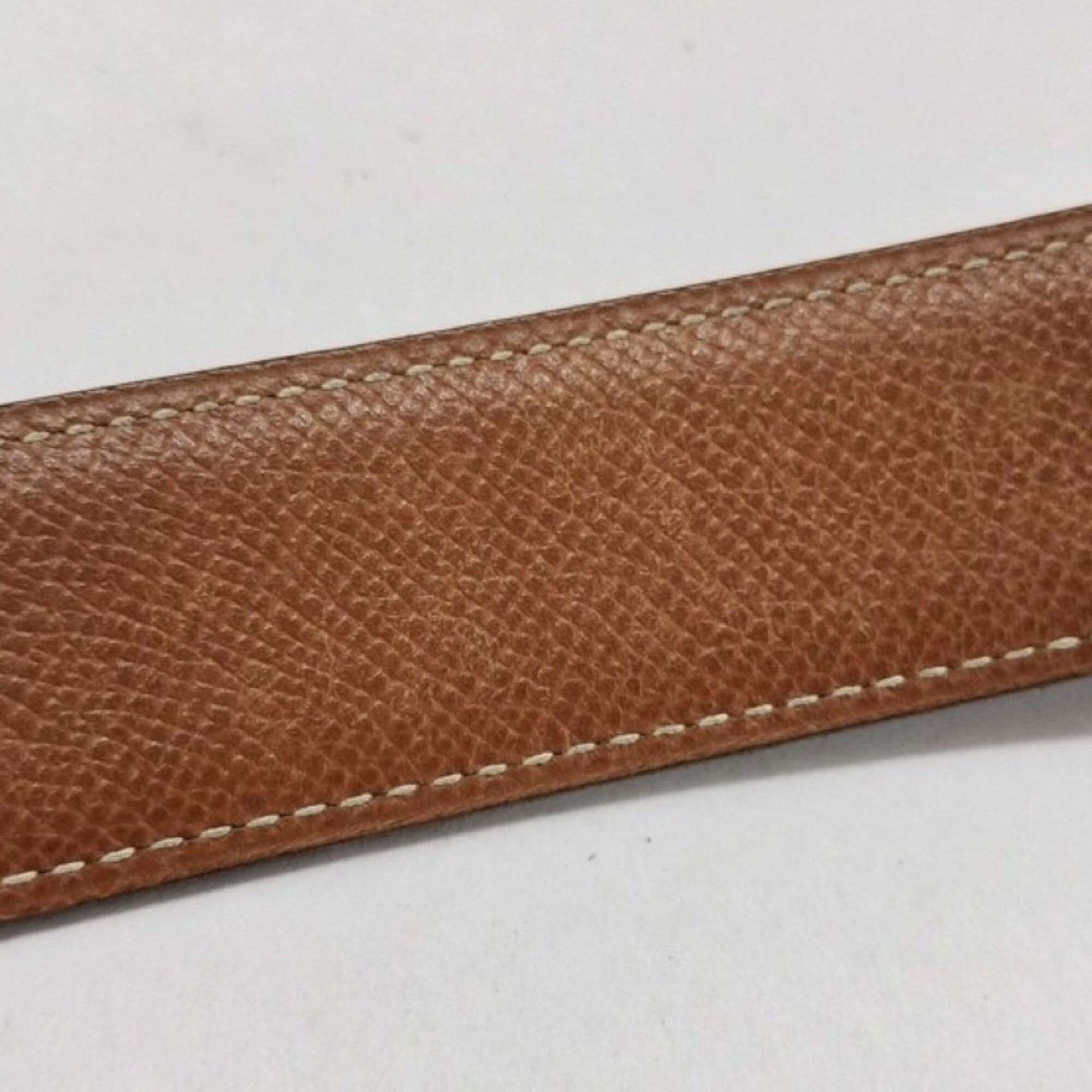 Hermes HERMES belt, black and brown leather, for men women. Size ONE SIZE - 5 Thumbnail
