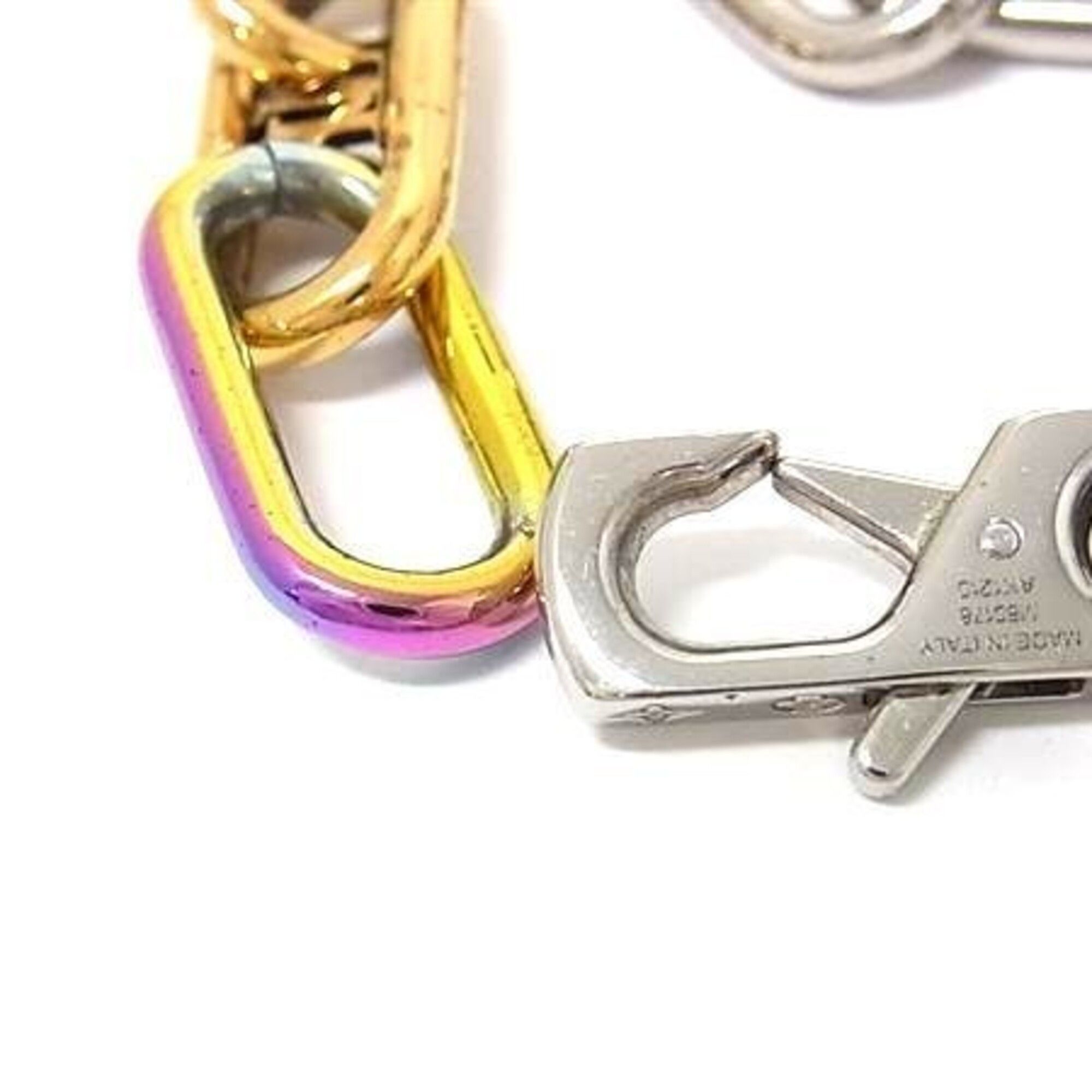 Louis Vuitton Louis Vuitton Bracelet Signature Chain M80178 Multicolor Metal Men's Size ONE SIZE - 3 Thumbnail