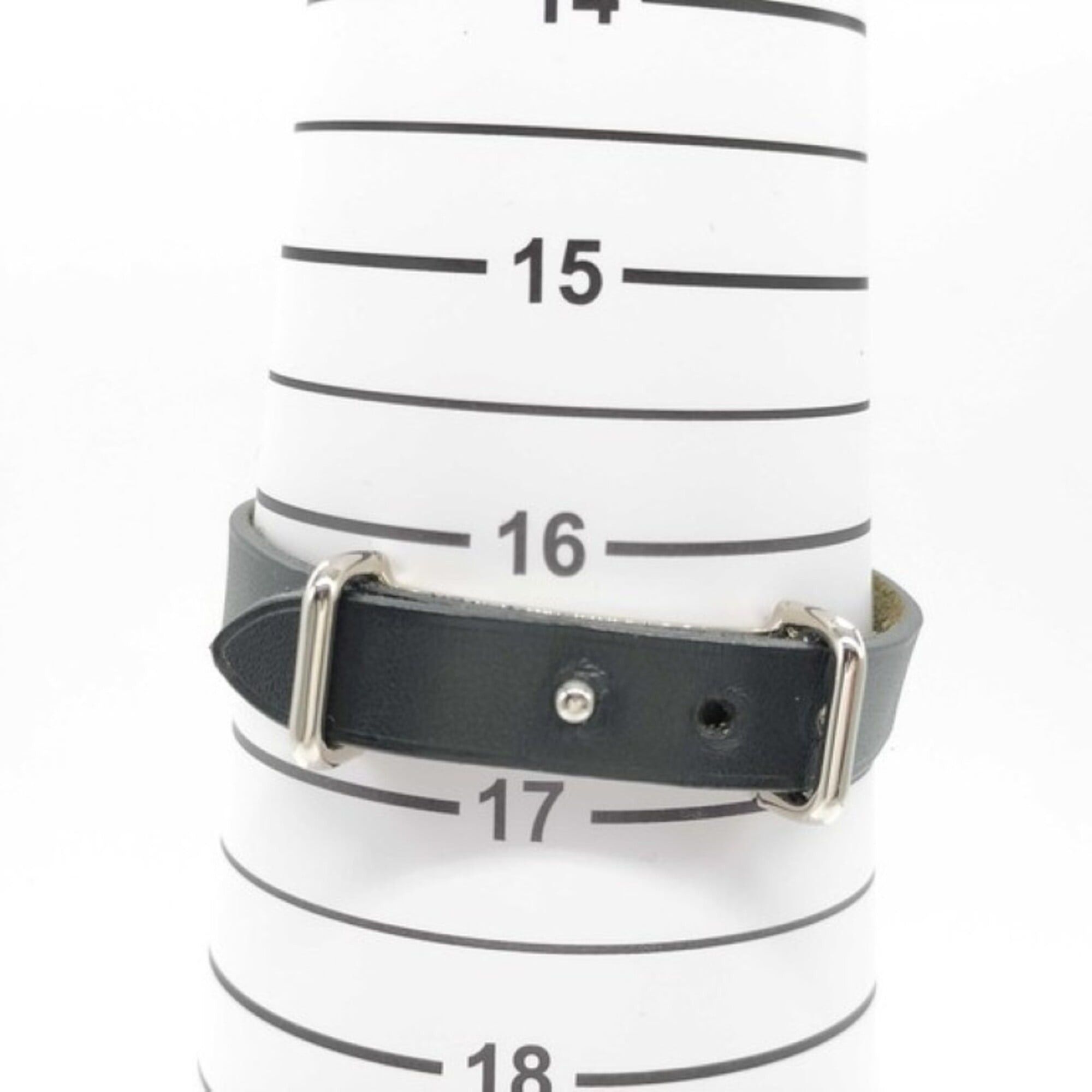 Hermes Hermes Bracelet Api 2 Black Leather Men's Women's Size ONE SIZE - 9 Thumbnail