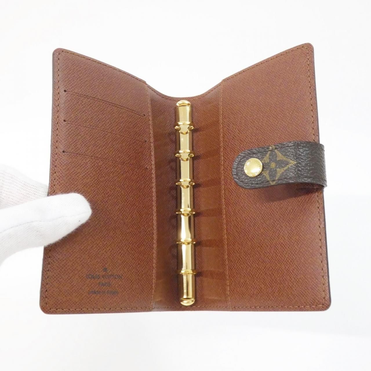 Louis Vuitton Louis Vuitton Louis Vuitton Monogram Agenda Organizer Textile Other R20011 DUTY FREE for USA Size ONE SIZE - 5 Thumbnail