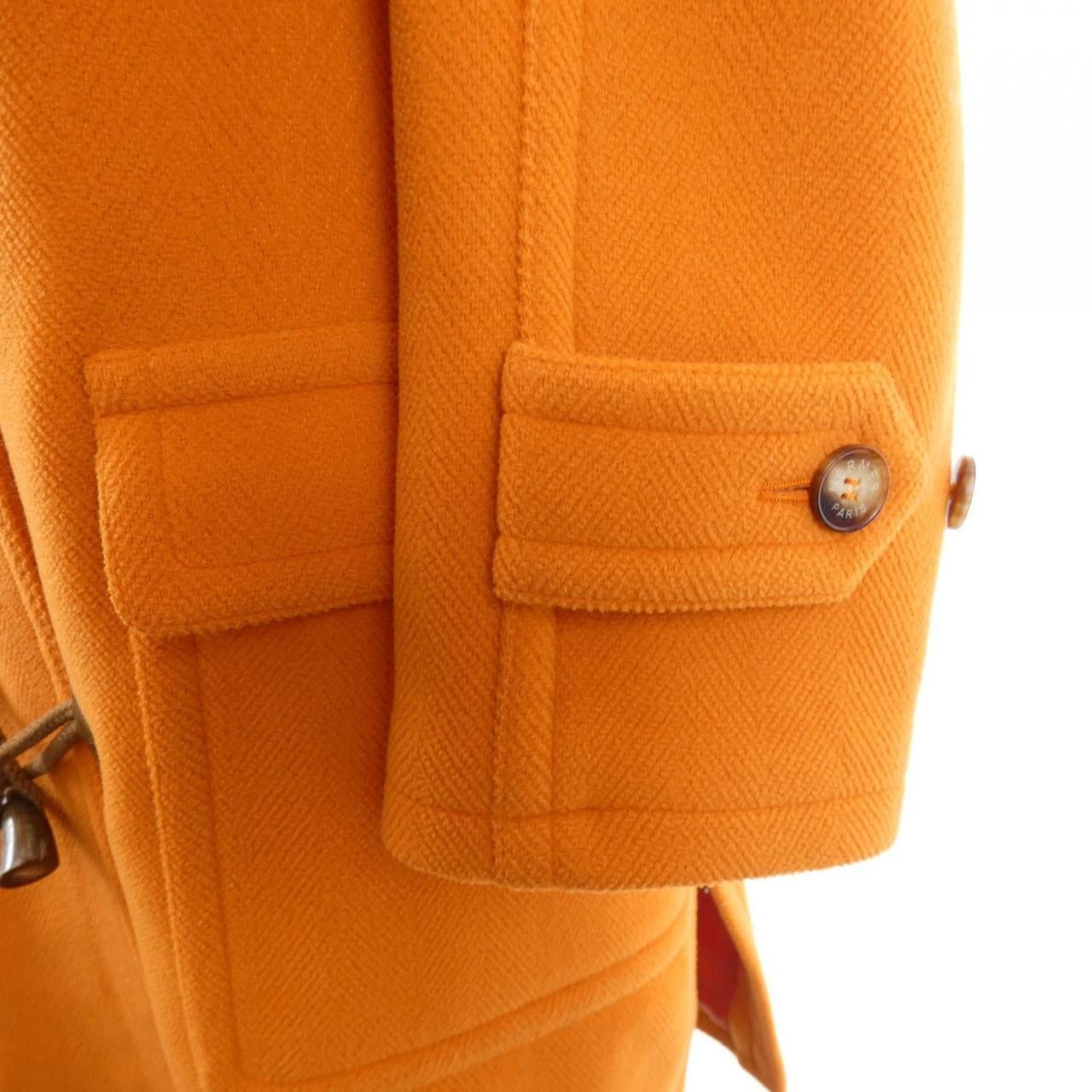 Hermes Hermes Hermes Wool Rayon Coat Textile Outerwear DUTY FREE for USA Size ONE SIZE - 7 Thumbnail
