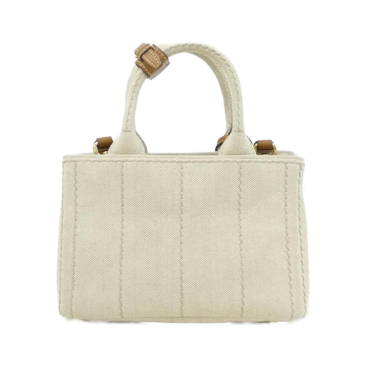 Prada Prada Prada Mistolino Ricam Handbag Textile Handbag 1BA038 DUTY FREE for USA Size ONE SIZE - 2 Thumbnail