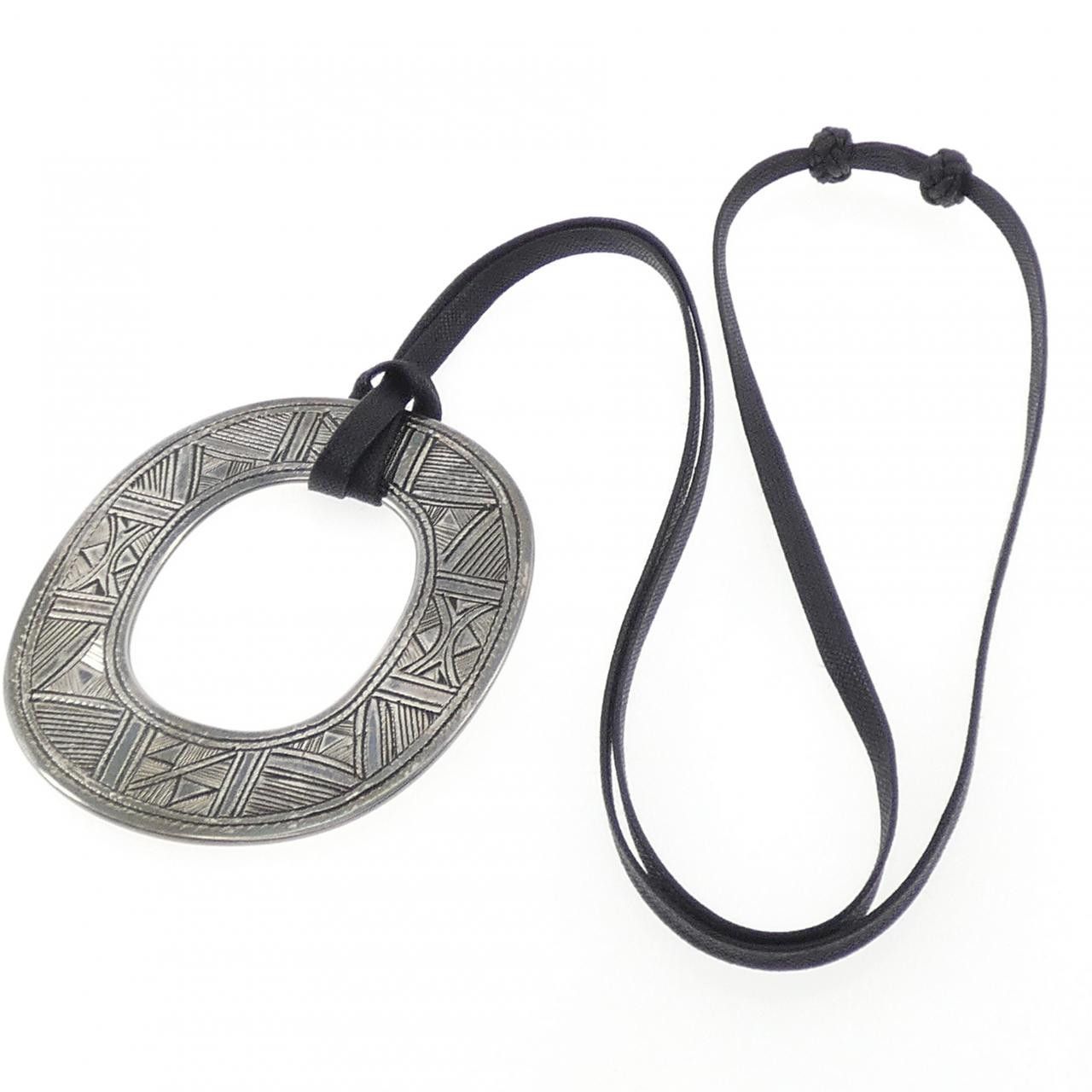 Hermes Hermes Hermes Touareg 925 Silver Necklace Precious Metal Necklace DUTY FREE for USA Size ONE SIZE - 6 Thumbnail