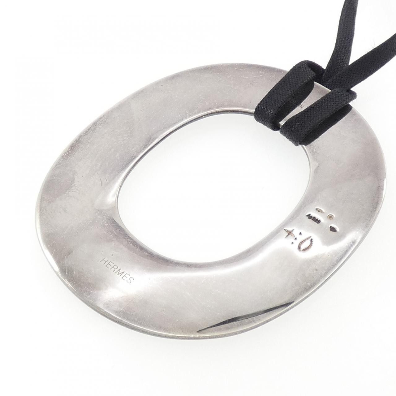 Hermes Hermes Hermes Touareg 925 Silver Necklace Precious Metal Necklace DUTY FREE for USA Size ONE SIZE - 4 Thumbnail