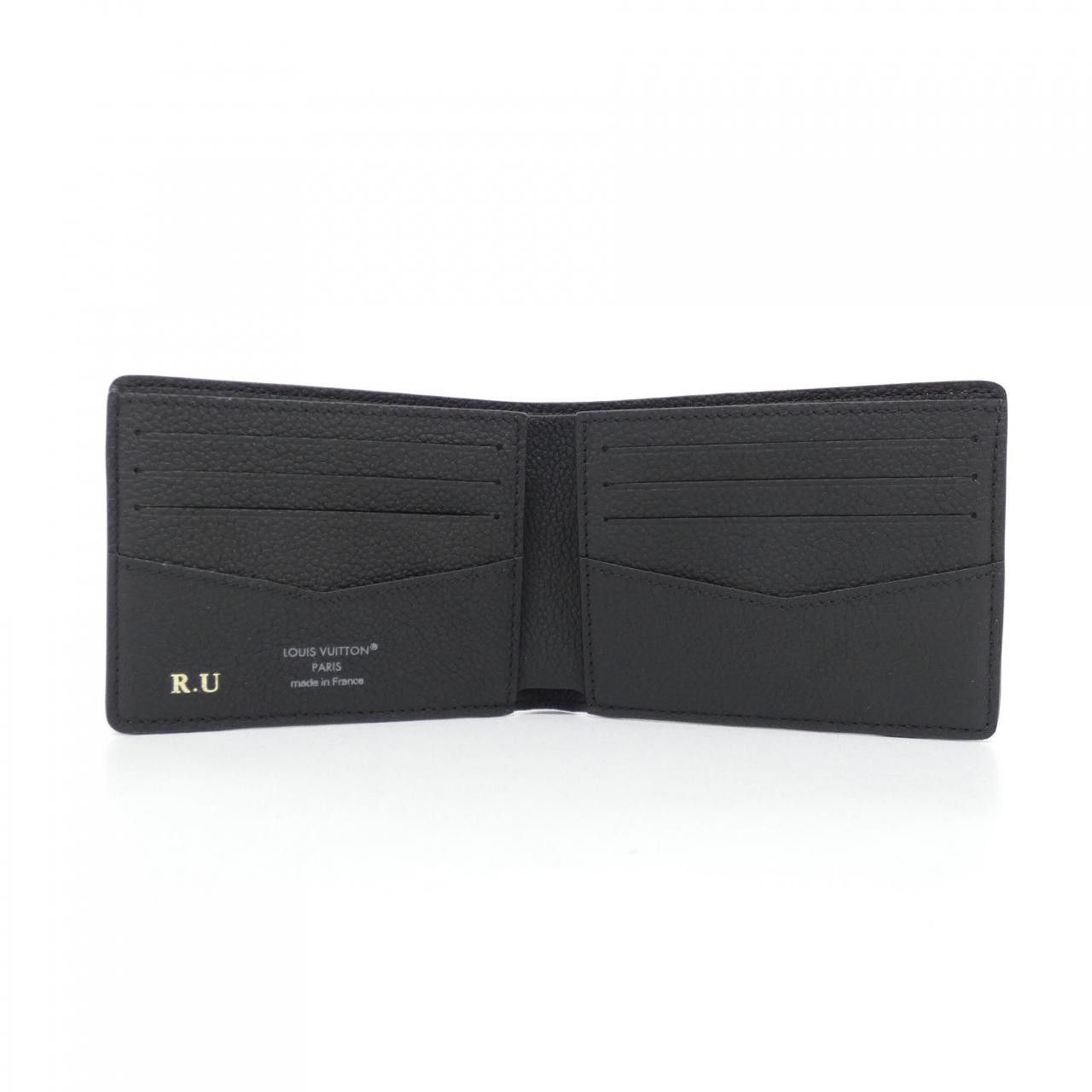 Louis Vuitton Louis Vuitton Louis Vuitton Damoflage Portefeuille Slender Leather Wallet Textile Short Wallet M14927 DUTY FREE for USA Size ONE SIZE - 4 Thumbnail