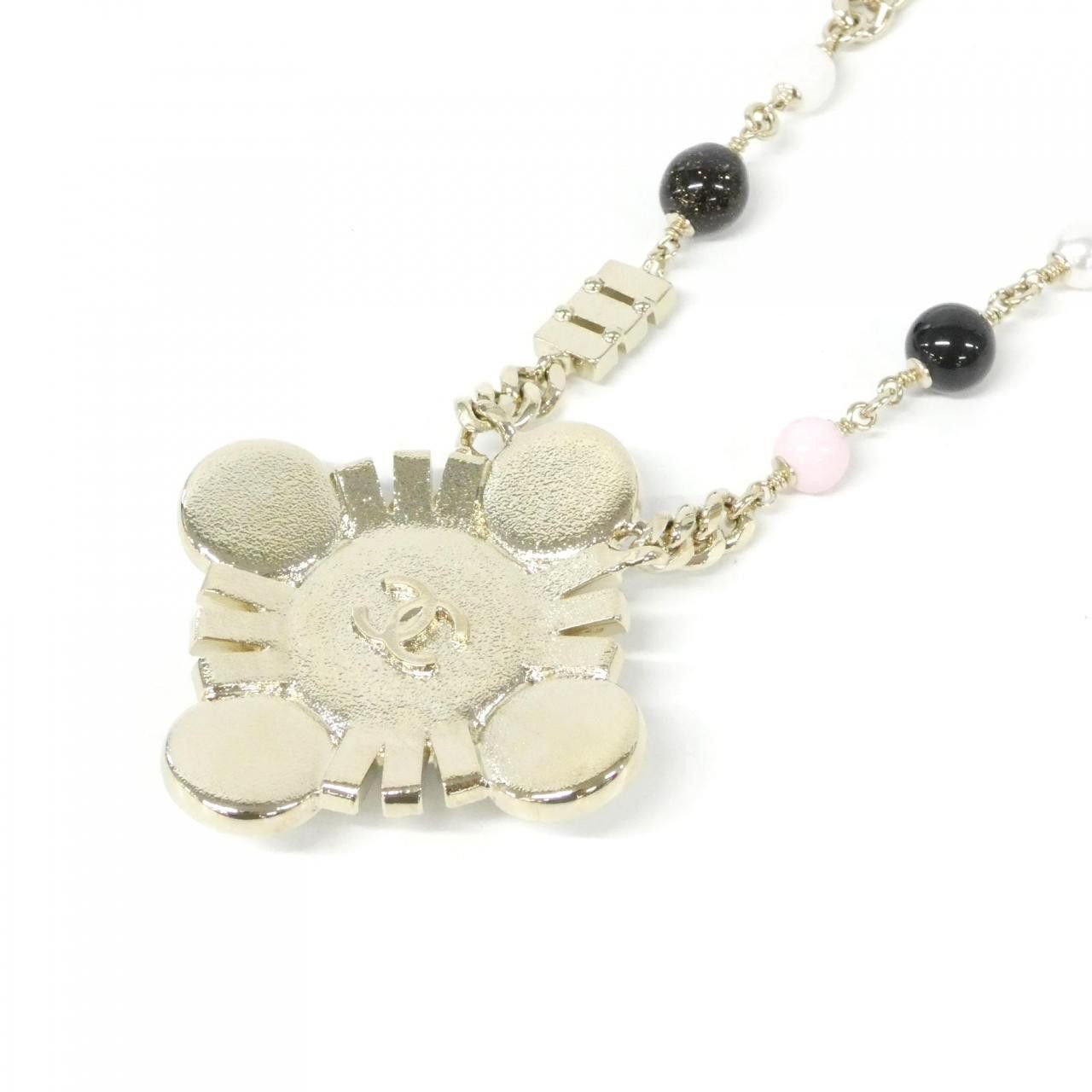 Chanel Chanel Chanel Necklace Plastic / Synthetic Necklace ABG614 DUTY FREE for USA Size ONE SIZE - 3 Thumbnail