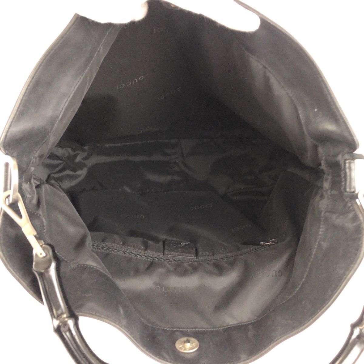 Gucci Gucci Gucci Bamboo Leather 2way Bag Leather Shoulder Bag 0011577 DUTY FREE for USA Size ONE SIZE - 9 Thumbnail