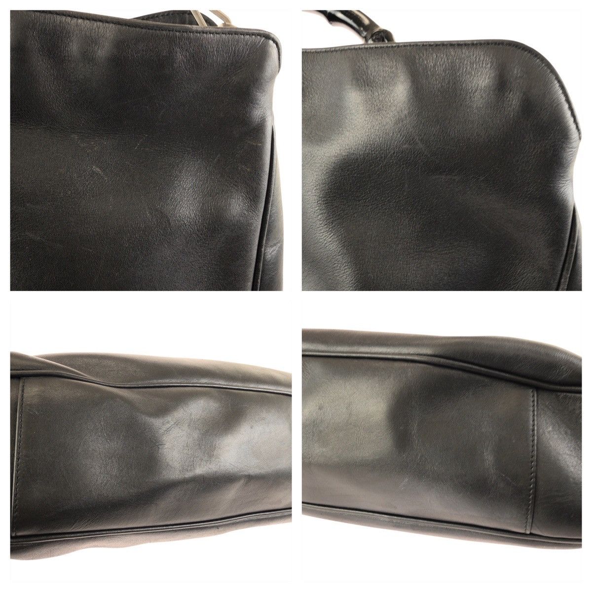 Gucci Gucci Gucci Bamboo Leather 2way Bag Leather Shoulder Bag 0011577 DUTY FREE for USA Size ONE SIZE - 6 Thumbnail