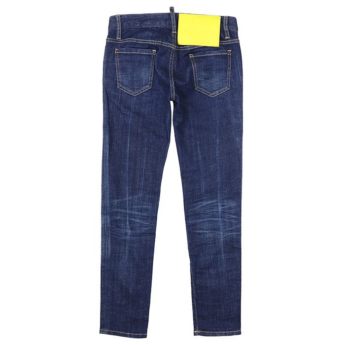 Dsquared2 Dsquared2 DSQUARED2 Jennifer Jean Bleach Splash Denim Jeans Textile Jeans DUTY FREE for USA Size ONE SIZE - 6 Thumbnail