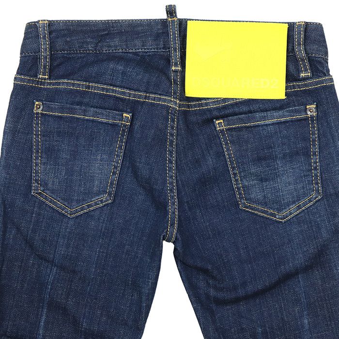 Dsquared2 Dsquared2 DSQUARED2 Jennifer Jean Bleach Splash Denim Jeans Textile Jeans DUTY FREE for USA Size ONE SIZE - 7 Thumbnail