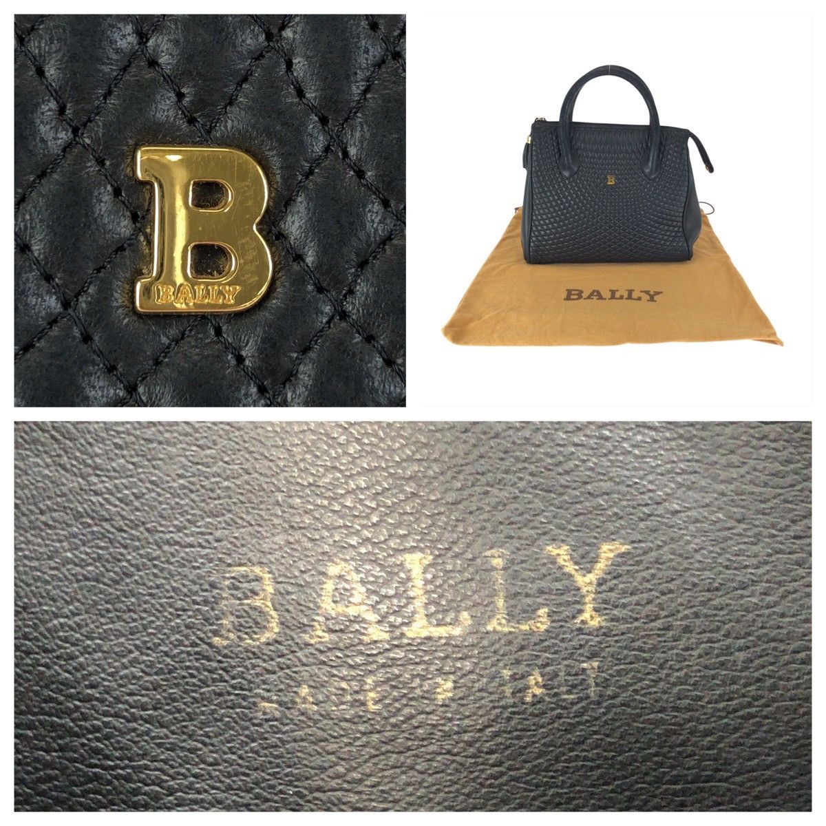 Bally Bally Bally Leather Handbag Leather Handbag DUTY FREE for USA Size ONE SIZE - 4 Thumbnail