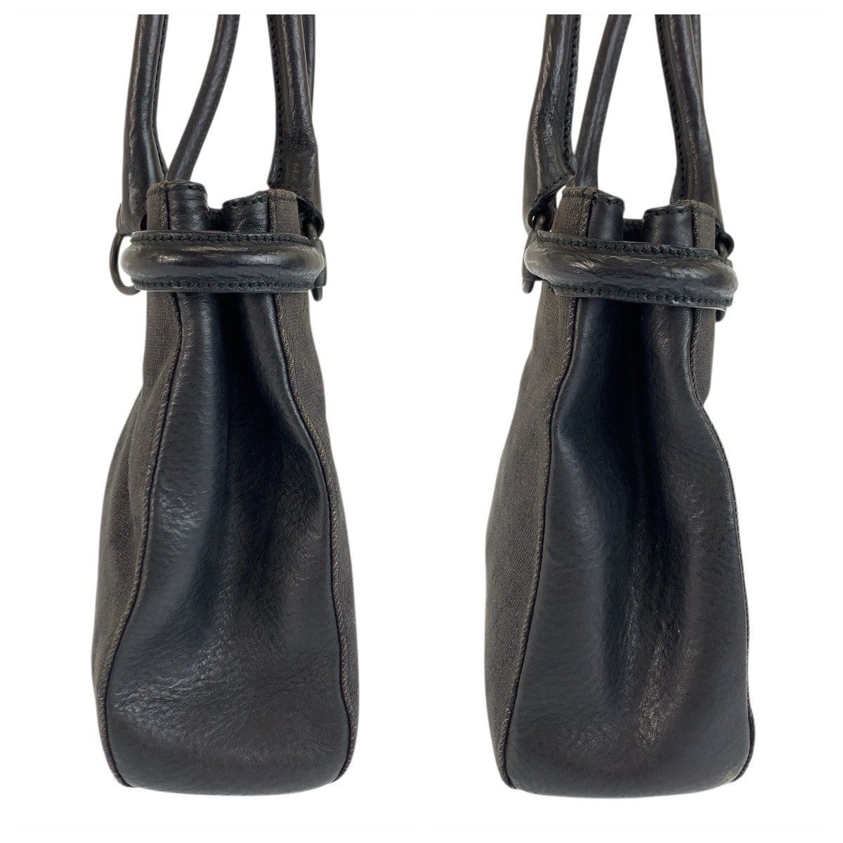Gucci Gucci Gucci GG Canvas Leather Tote Bag Leather Tote Bag 101971 DUTY FREE for USA Size ONE SIZE - 7 Thumbnail