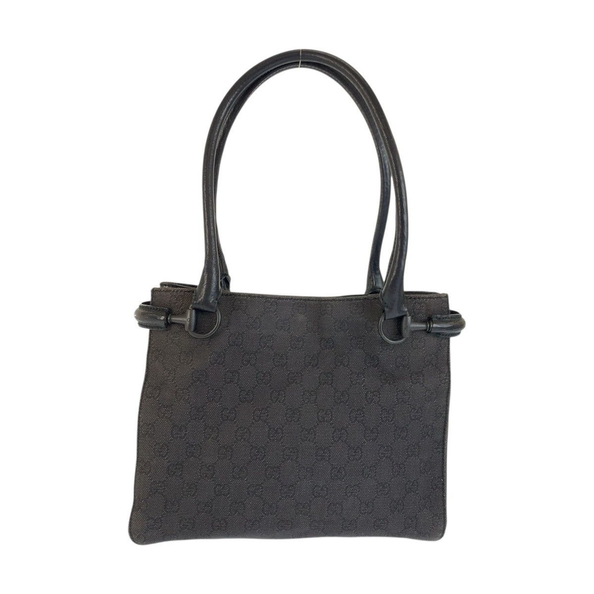 Gucci Gucci Gucci GG Canvas Leather Tote Bag Leather Tote Bag 101971 DUTY FREE for USA Size ONE SIZE - 2 Thumbnail