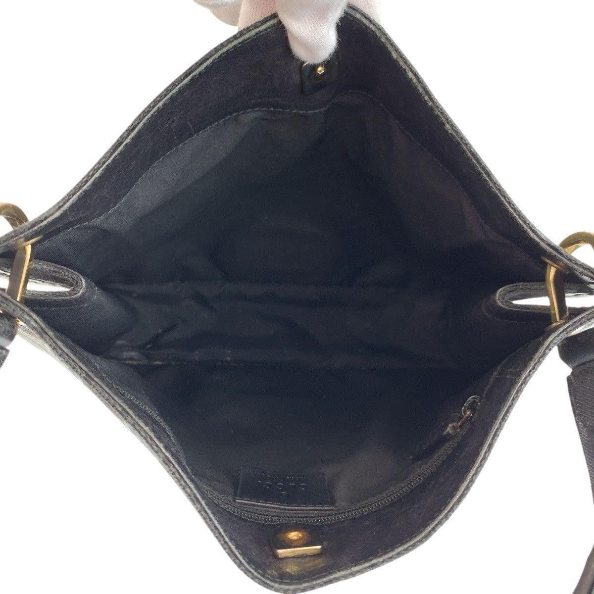 Gucci Gucci Gucci GG Canvas Leather Shoulder Bag Leather Shoulder Bag 01762 DUTY FREE for USA Size ONE SIZE - 9 Thumbnail