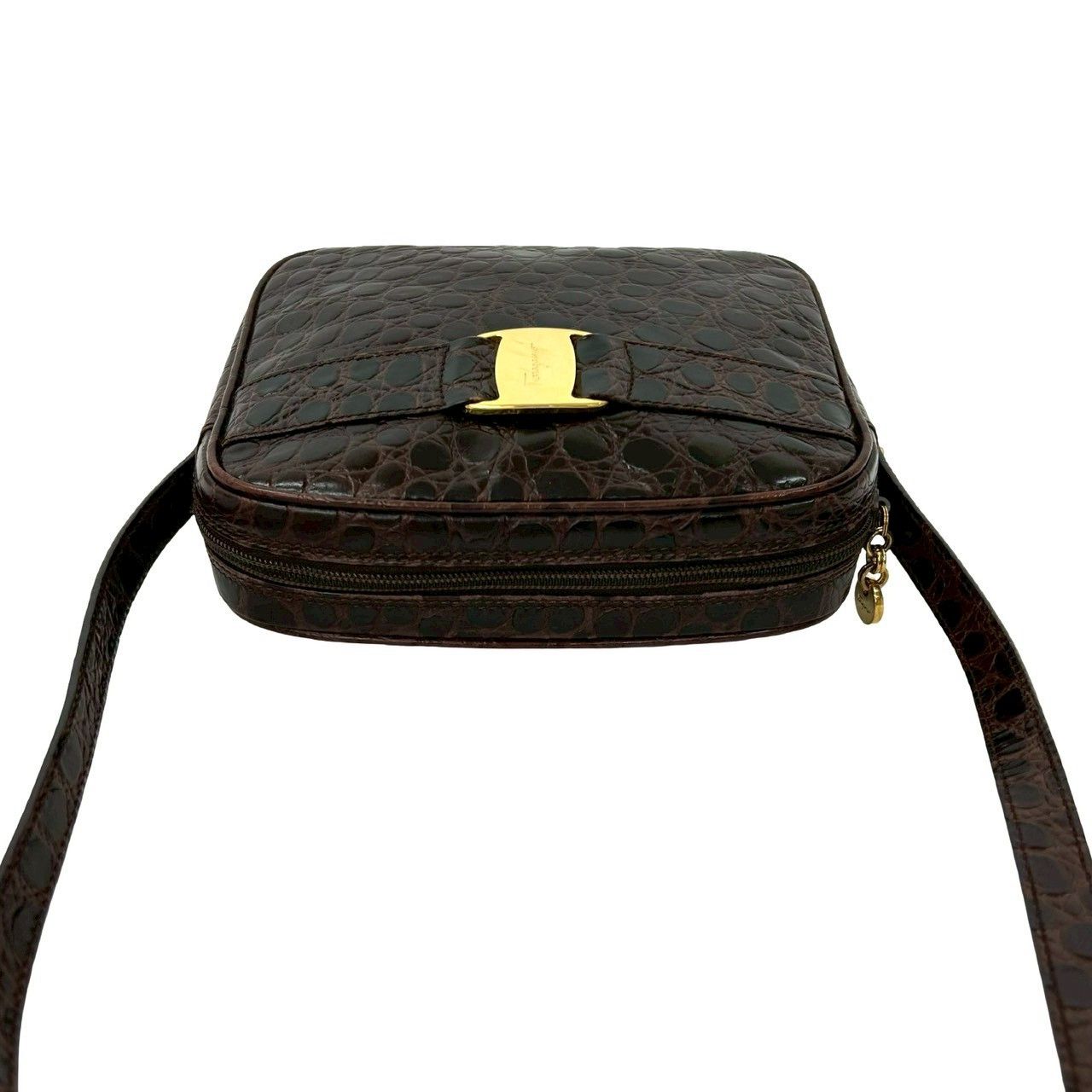 Salvatore Ferragamo Salvatore Ferragamo Salvatore Ferragamo Leather Shoulder Bag Leather Shoulder Bag DUTY FREE for USA Size ONE SIZE - 5 Thumbnail