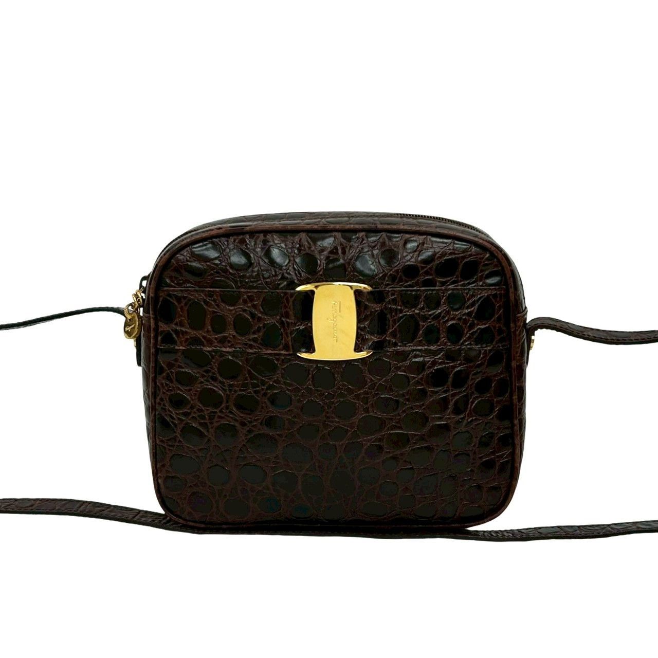 Salvatore Ferragamo Salvatore Ferragamo Salvatore Ferragamo Leather Shoulder Bag Leather Shoulder Bag DUTY FREE for USA Size ONE SIZE - 2 Thumbnail