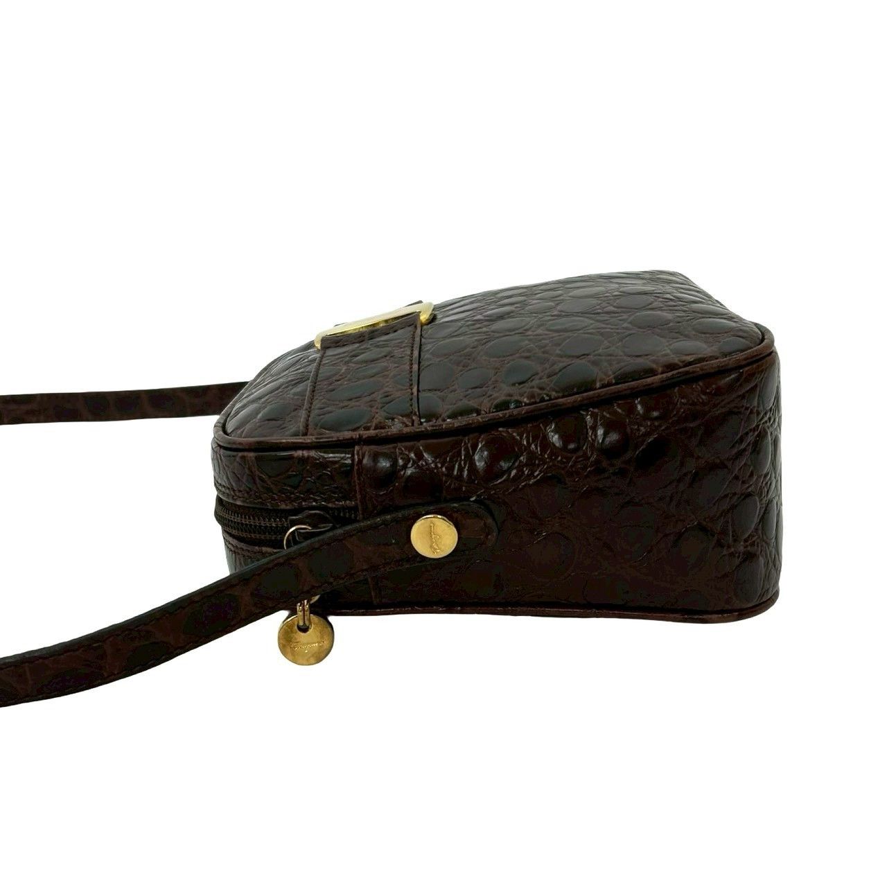 Salvatore Ferragamo Salvatore Ferragamo Salvatore Ferragamo Leather Shoulder Bag Leather Shoulder Bag DUTY FREE for USA Size ONE SIZE - 6 Thumbnail