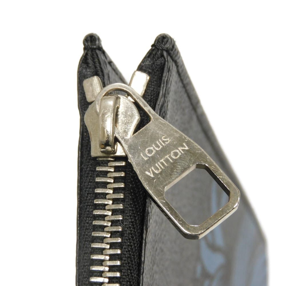 Louis Vuitton Louis Vuitton Louis Vuitton Pochette Jour GM Damier Graphite Clutch Bag Textile Clutch Bag N41685 DUTY FREE for USA Size ONE SIZE - 10 Thumbnail