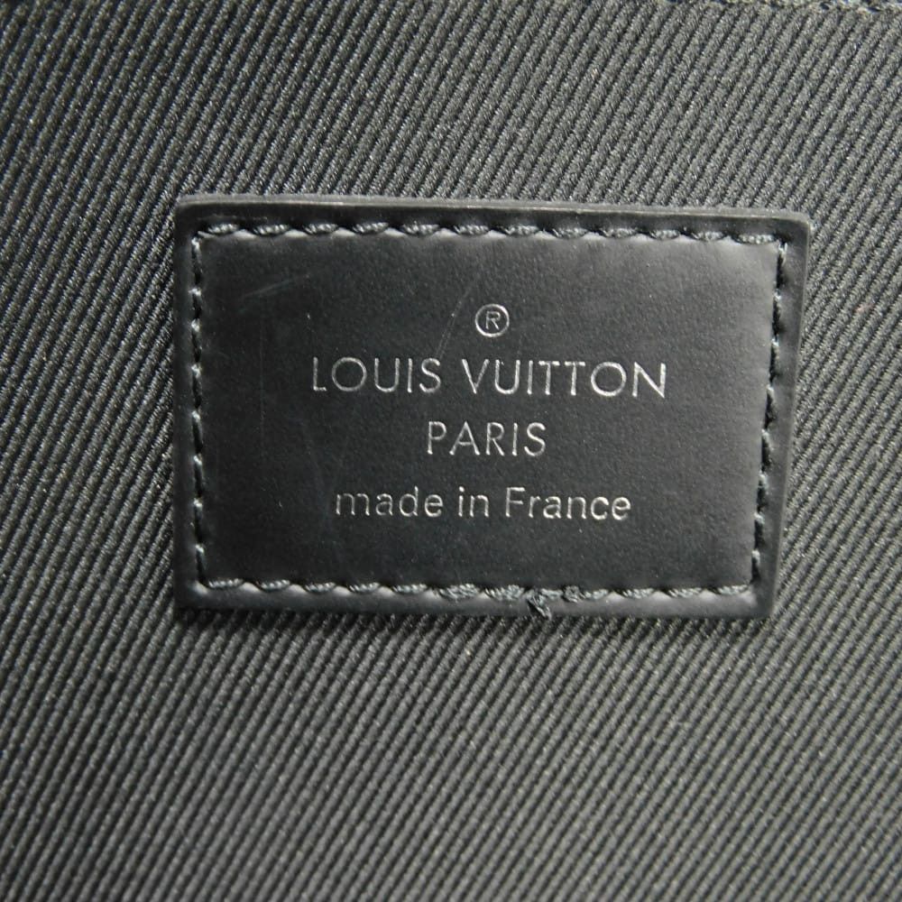 Louis Vuitton Louis Vuitton Louis Vuitton Pochette Jour GM Damier Graphite Clutch Bag Textile Clutch Bag N41685 DUTY FREE for USA Size ONE SIZE - 6 Thumbnail
