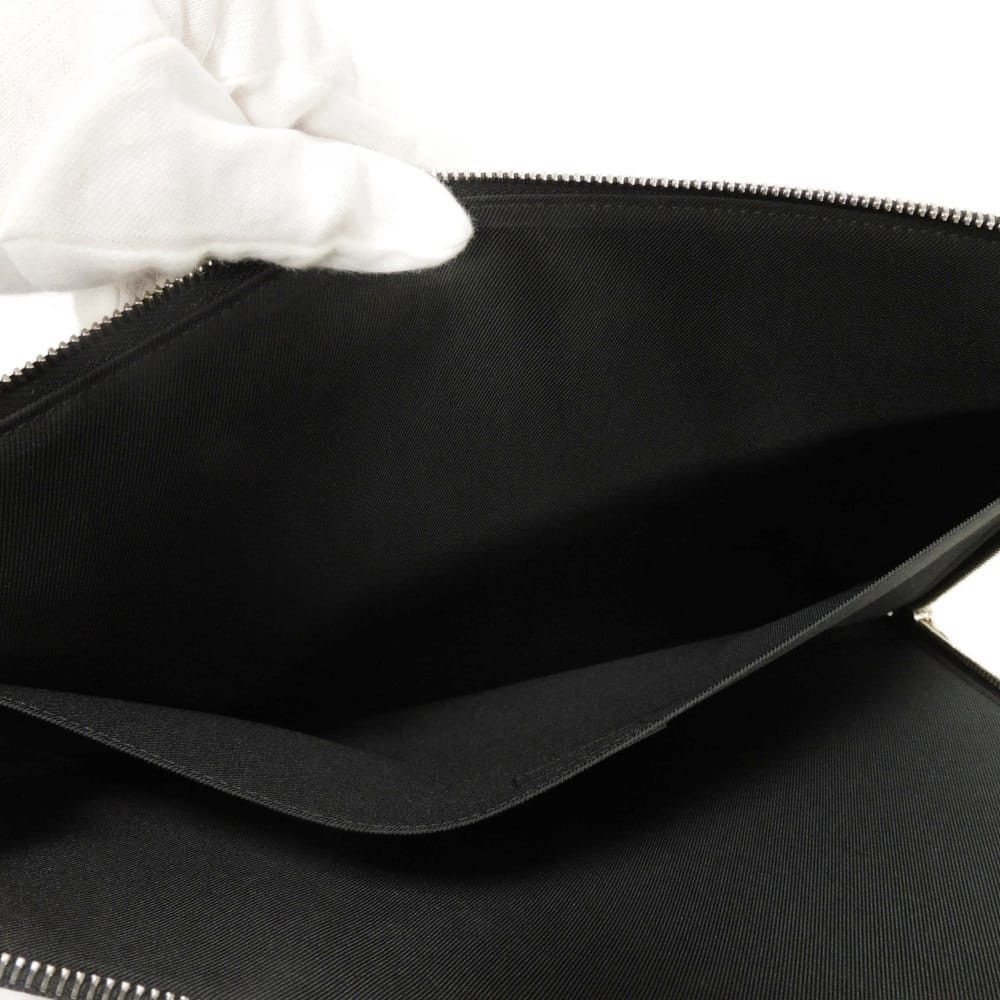 Louis Vuitton Louis Vuitton Louis Vuitton Pochette Jour GM Damier Graphite Clutch Bag Textile Clutch Bag N41685 DUTY FREE for USA Size ONE SIZE - 7 Thumbnail