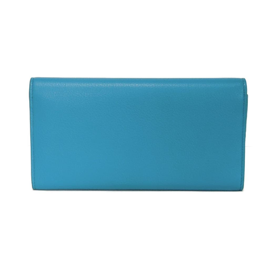 Balenciaga Balenciaga Balenciaga Paper Thin Money Calfskin Long Wallet Leather Long Wallet 499207DLQ0N4804 DUTY FREE for USA Size ONE SIZE - 3 Thumbnail