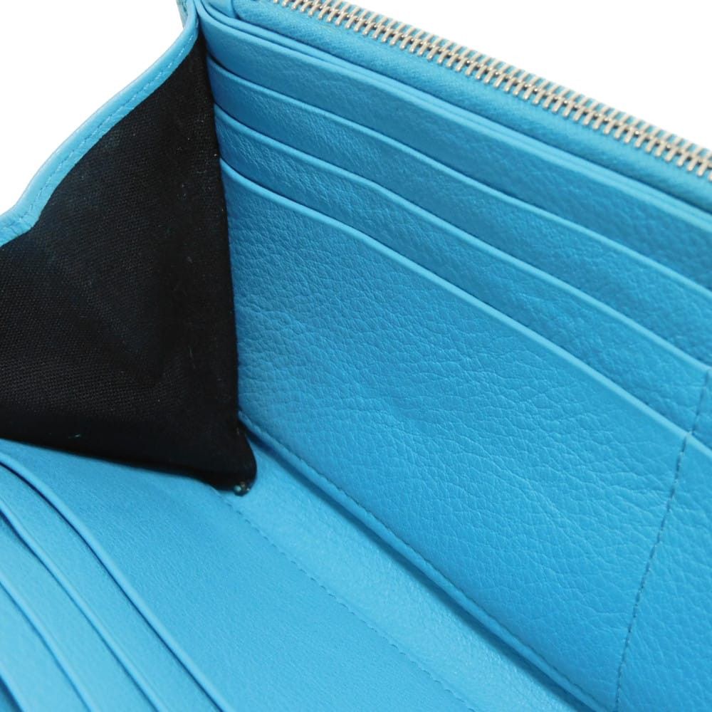 Balenciaga Balenciaga Balenciaga Paper Thin Money Calfskin Long Wallet Leather Long Wallet 499207DLQ0N4804 DUTY FREE for USA Size ONE SIZE - 12 Thumbnail