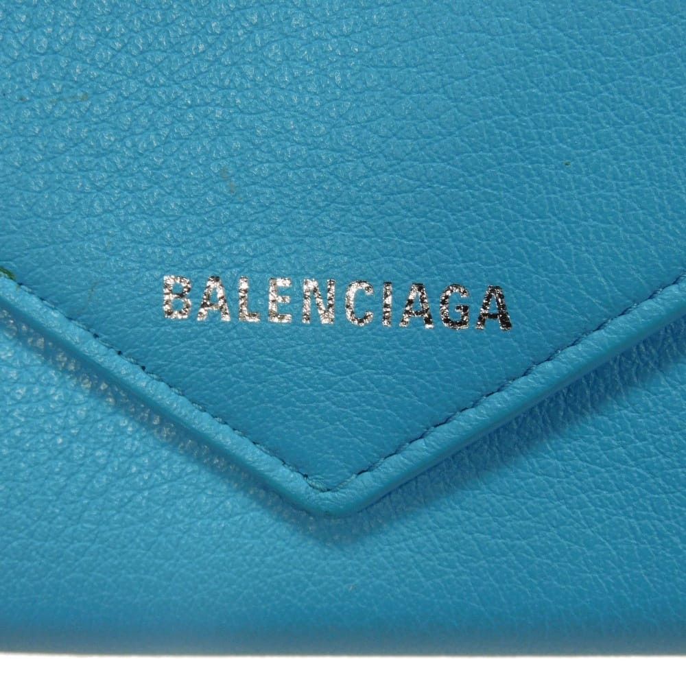 Balenciaga Balenciaga Balenciaga Paper Thin Money Calfskin Long Wallet Leather Long Wallet 499207DLQ0N4804 DUTY FREE for USA Size ONE SIZE - 19 Thumbnail