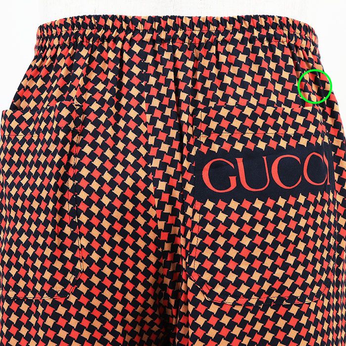 Gucci Gucci Gucci Rayon Shorts Textile Shorts DUTY FREE for USA Size ONE SIZE - 6 Thumbnail