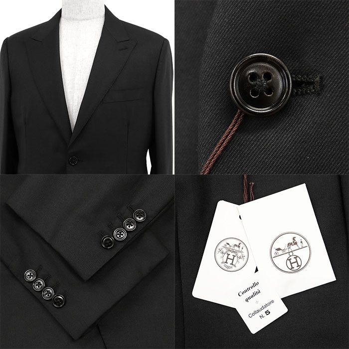 Hermes Hermes Hermes Wool Suit Three Piece Textile Suits DUTY FREE for USA Size ONE SIZE - 3 Thumbnail