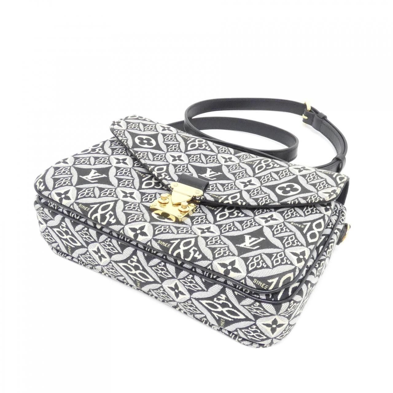 Louis Vuitton Louis Vuitton Louis Vuitton Since1854 Pochette Metis Jacquard Shoulder Bag Textile Crossbody Bag M57272 DUTY FREE for USA Size ONE SIZE - 3 Thumbnail