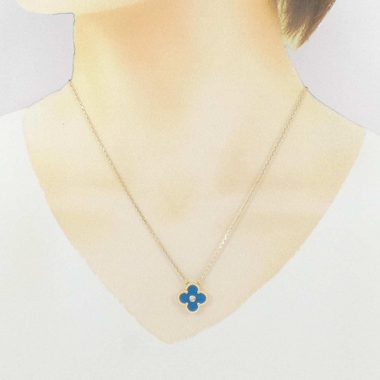 Van Cleef & Arpels Van Cleef & Arpels Van Cleef & Arpels Vintage Alhambra Au750 Necklace Precious Metal Necklace DUTY FREE for USA Size ONE SIZE - 6 Thumbnail