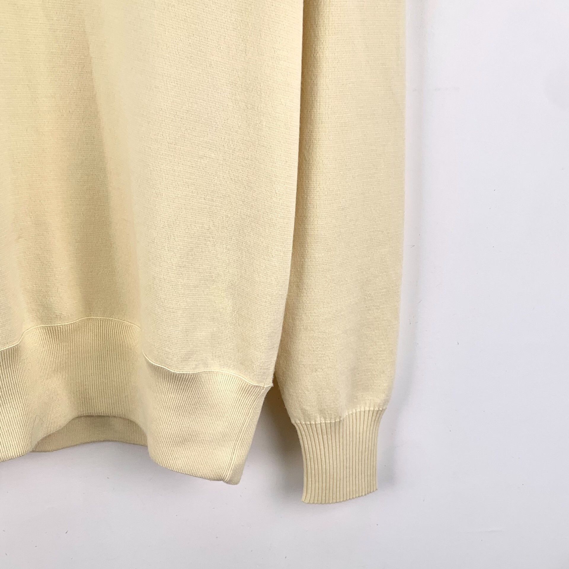 Loro Piana Loro Piana Beige Virgin Wool Polo Sweater 56 Size US XL / EU 56 / 4 - 4 Thumbnail