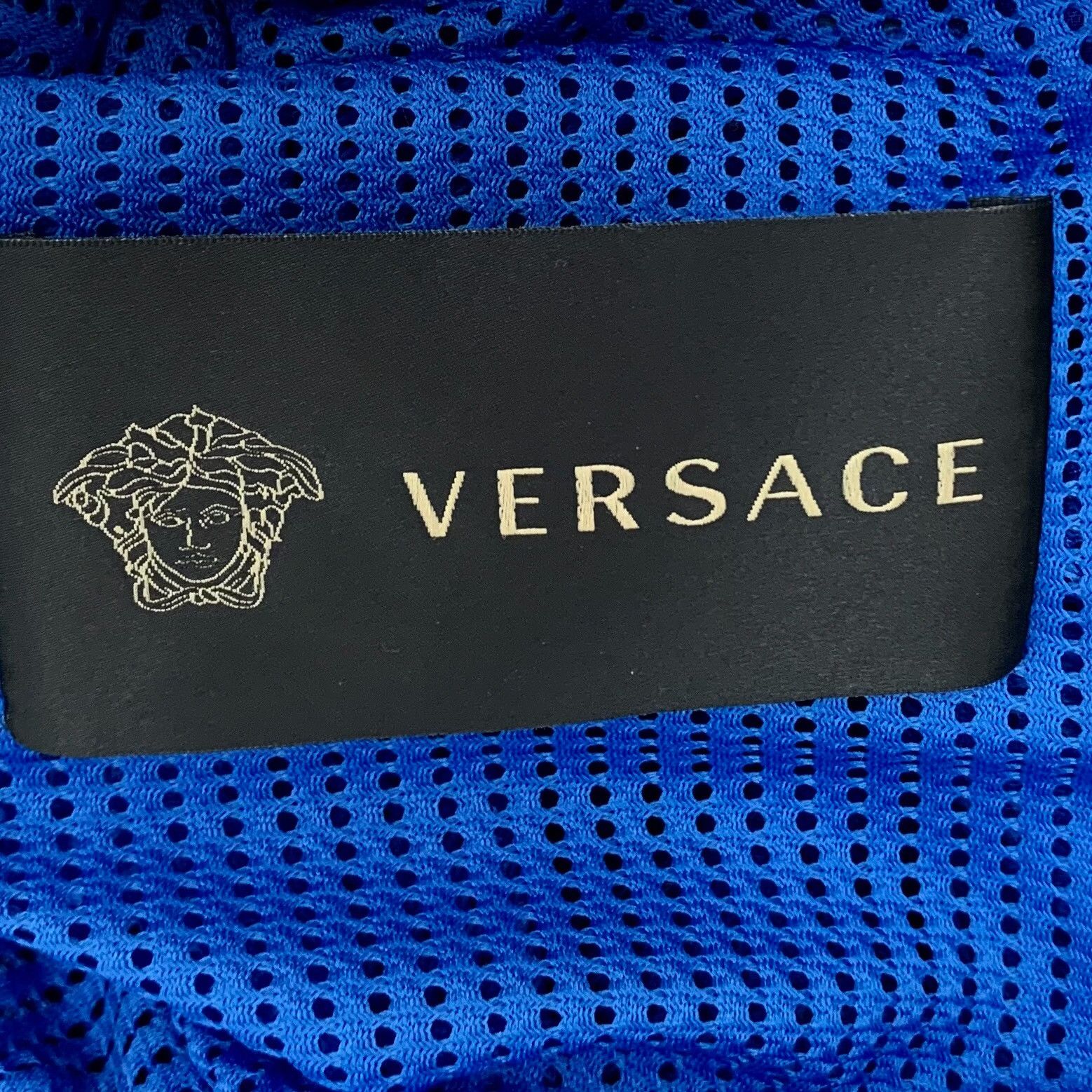 Versace Versace Perforated Suede Floral Jacket Size 48 Size US M / EU 48-50 / 2 - 5 Thumbnail