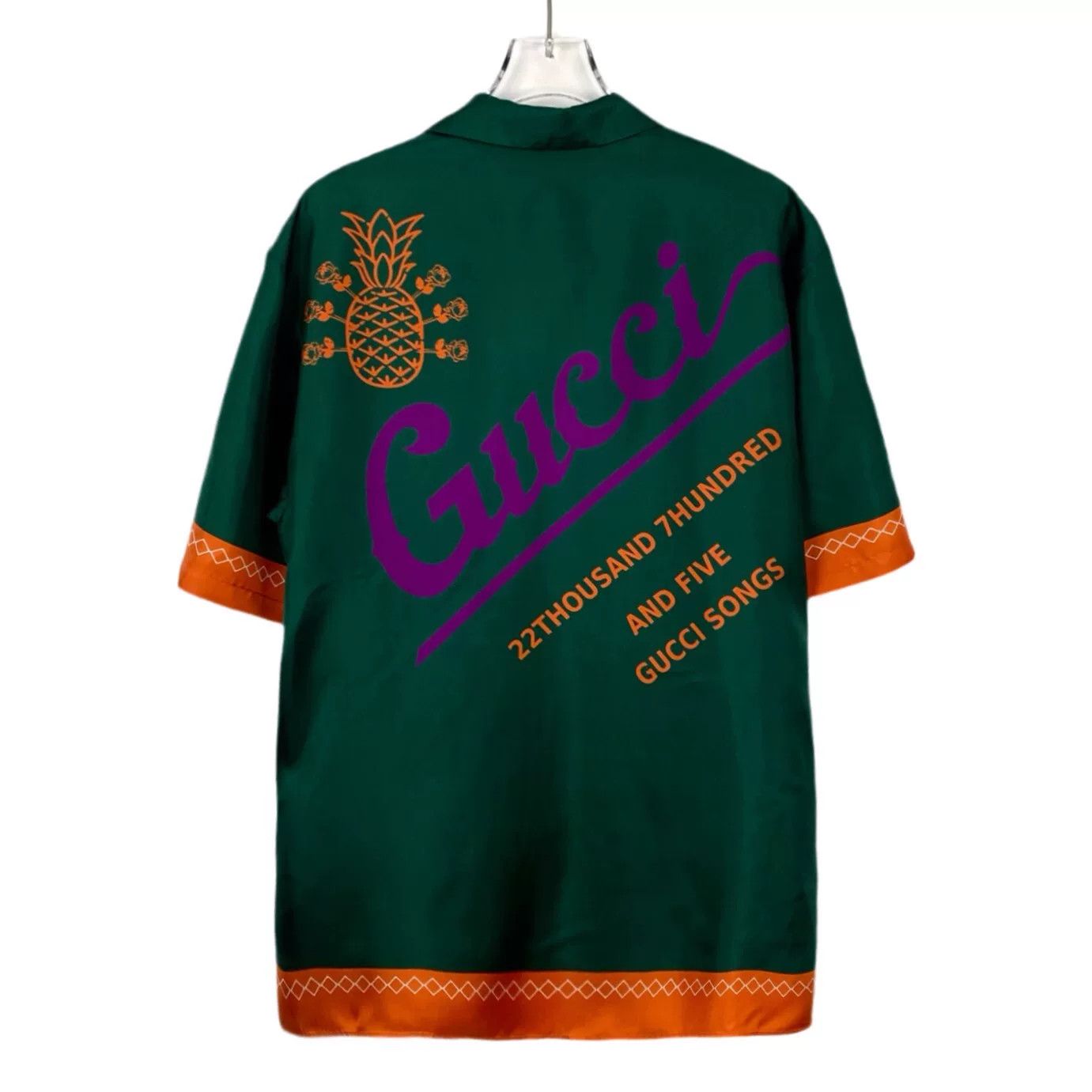 Gucci Gucci Pineapple Silk Button Up Size 46 Size US S / EU 44-46 / 1 - 2 Thumbnail