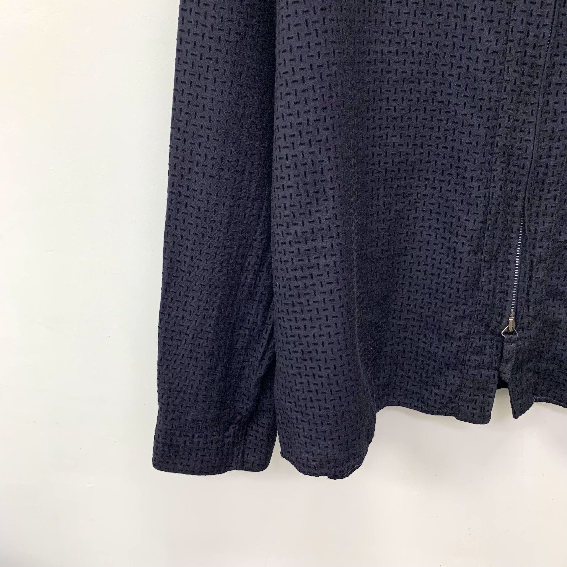 Giorgio Armani Giorgio Armani Textured Zip Up Jacket Size XXL Size US XXL / EU 58 / 5 - 4 Thumbnail