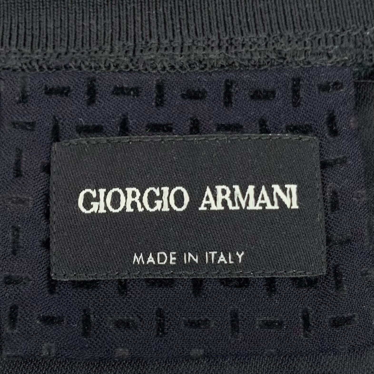 Giorgio Armani Giorgio Armani Textured Zip Up Jacket Size XXL Size US XXL / EU 58 / 5 - 5 Thumbnail