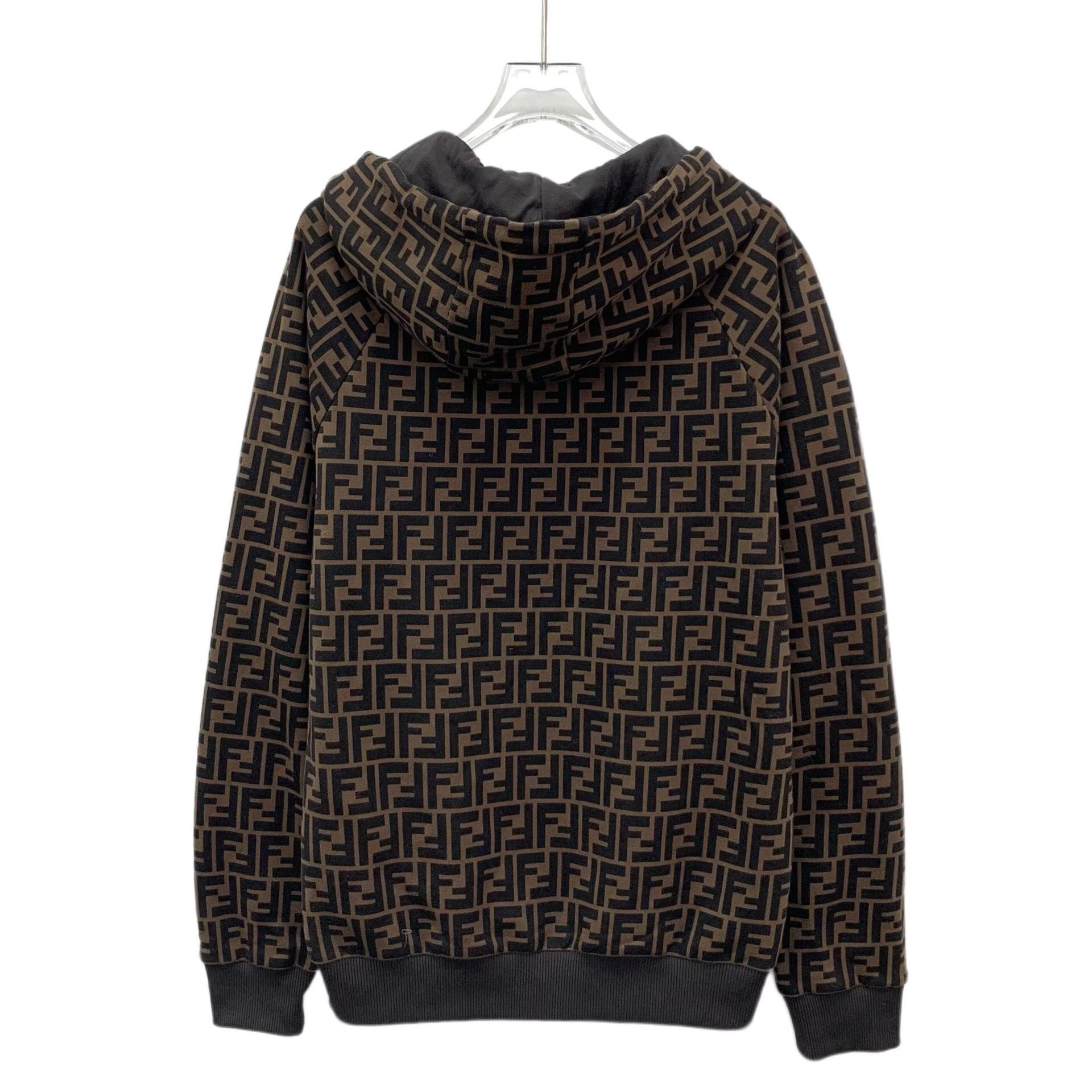 Fendi Fendi FF Monogram Hoodie Size S Size US S / EU 44-46 / 1 - 2 Thumbnail
