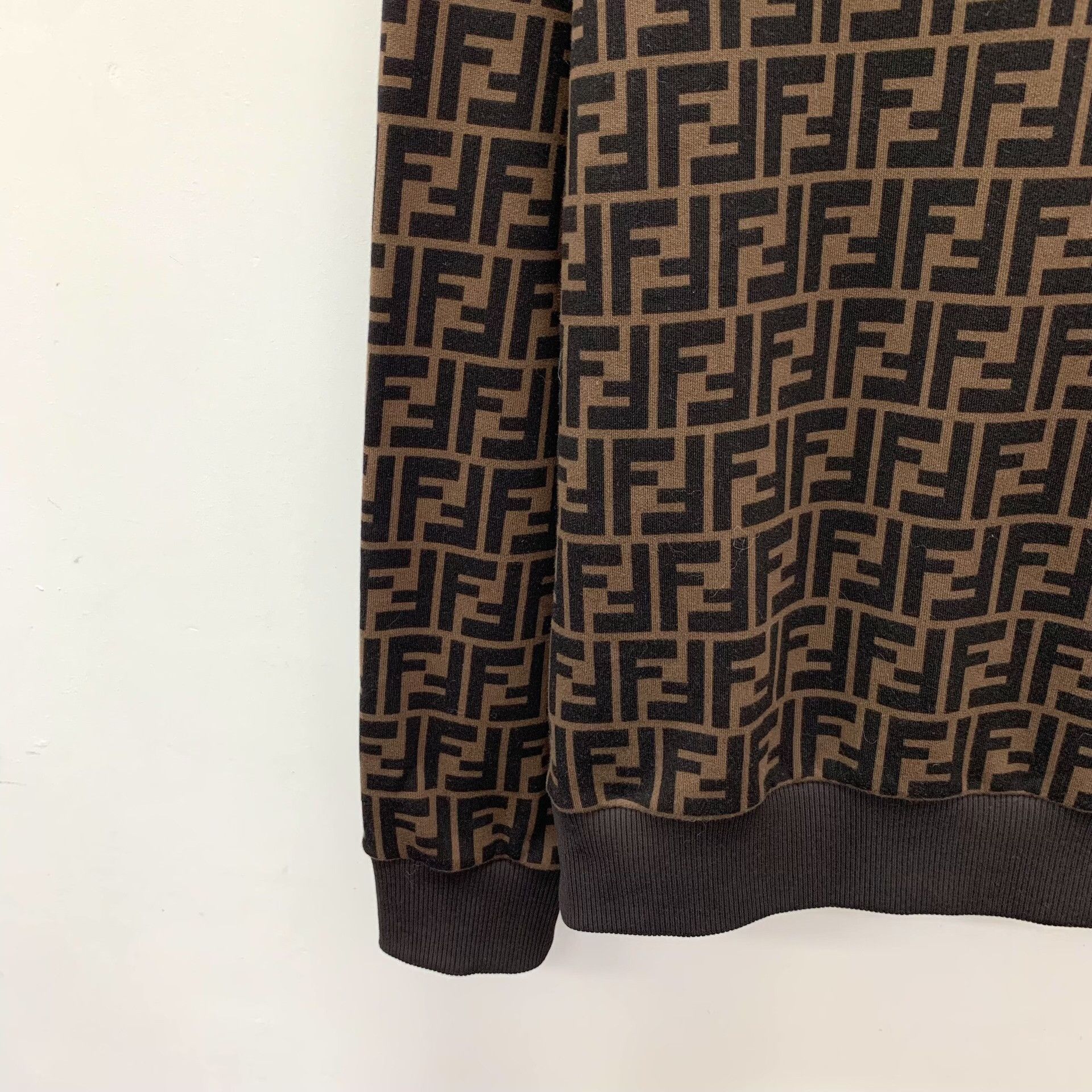 Fendi Fendi FF Monogram Hoodie Size S Size US S / EU 44-46 / 1 - 4 Thumbnail
