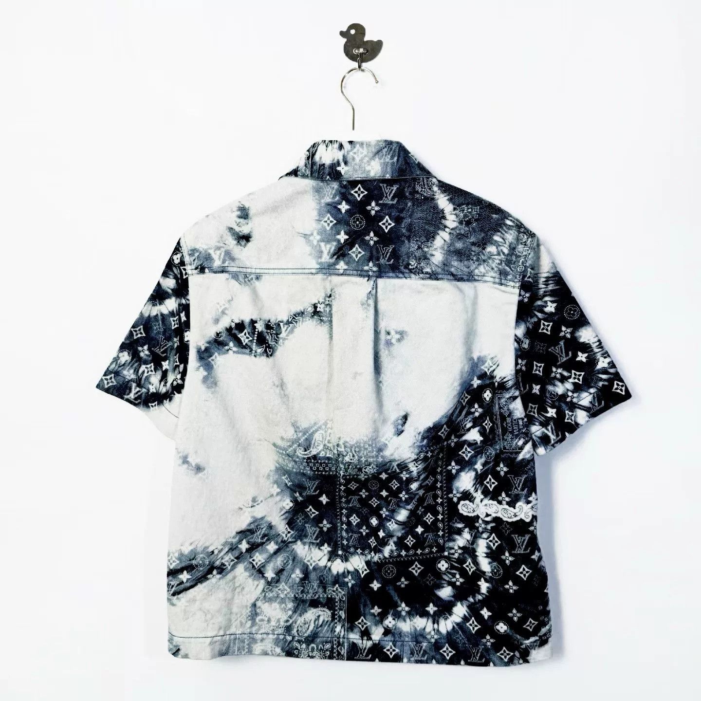 Louis Vuitton Louis Vuitton Tie Dye Monogram Denim Shirt Size L Size US L / EU 52-54 / 3 - 2 Thumbnail