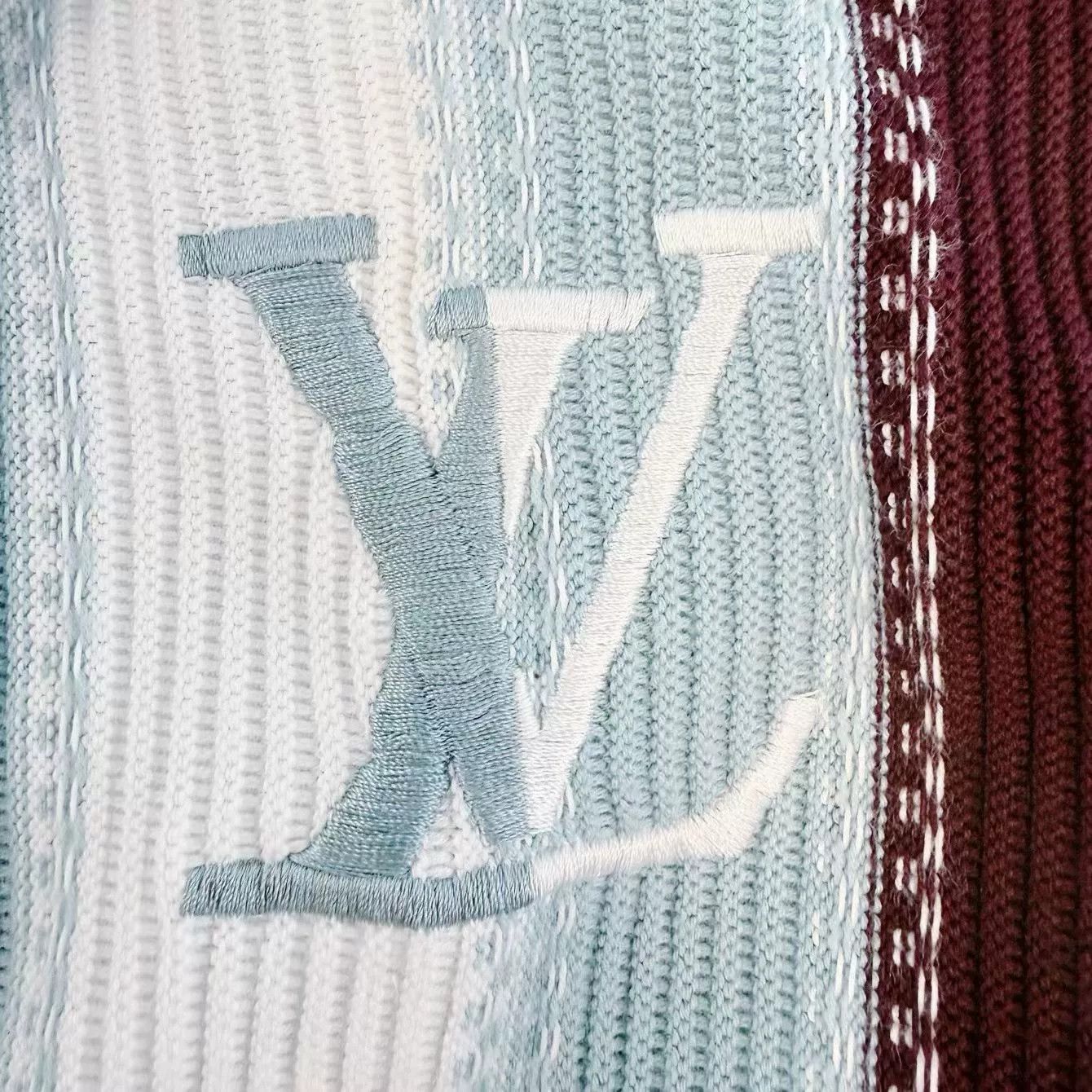 Louis Vuitton Louis Vuitton Striped Knit Shorts L Size US 34 / EU 50 - 3 Thumbnail