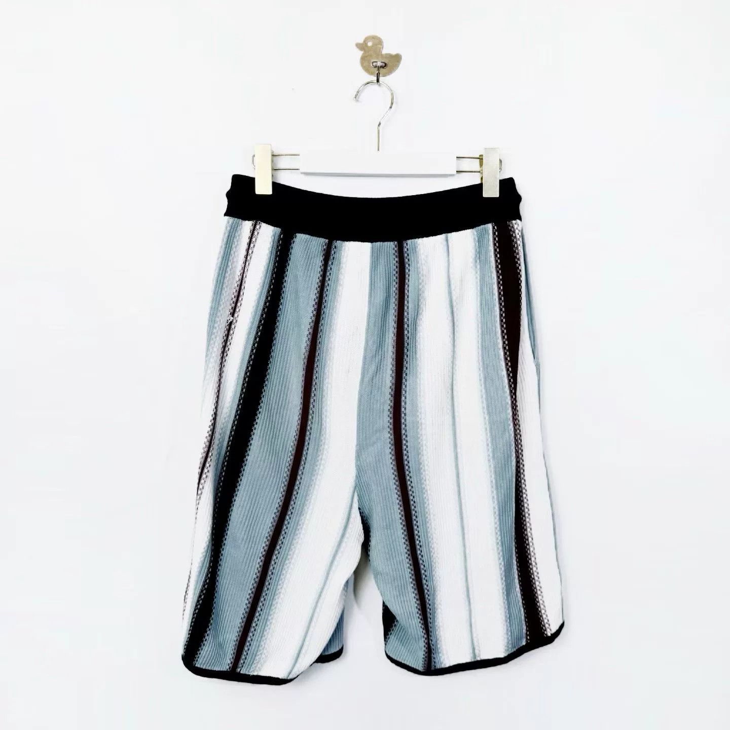Louis Vuitton Louis Vuitton Striped Knit Shorts L Size US 34 / EU 50 - 2 Thumbnail