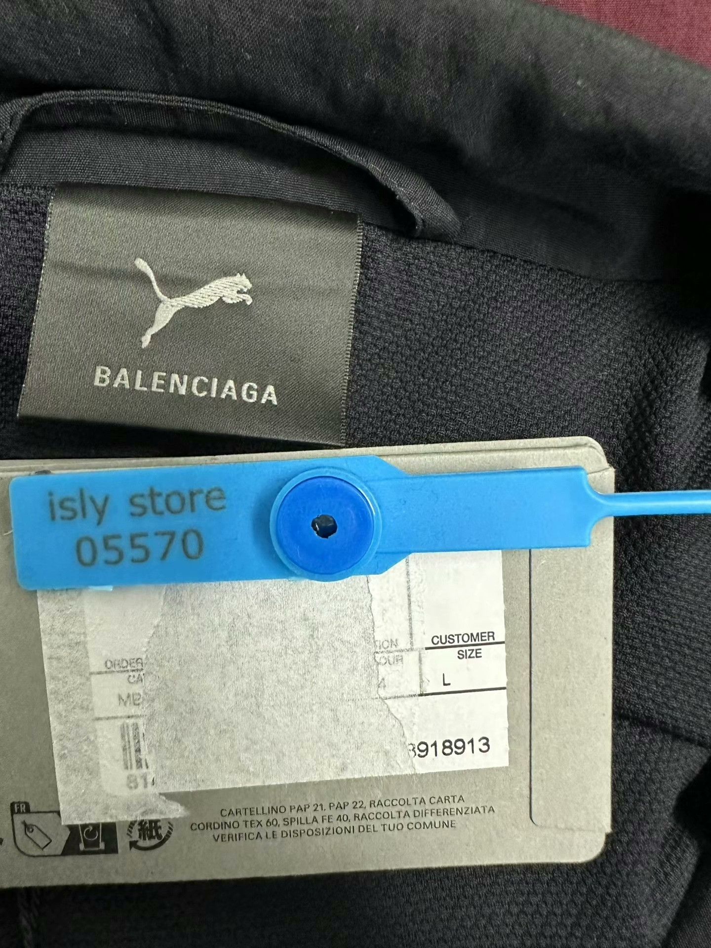 Balenciaga Balenciaga x Puma Colorblock Track Jacket Size L Size US L / EU 52-54 / 3 - 4 Thumbnail