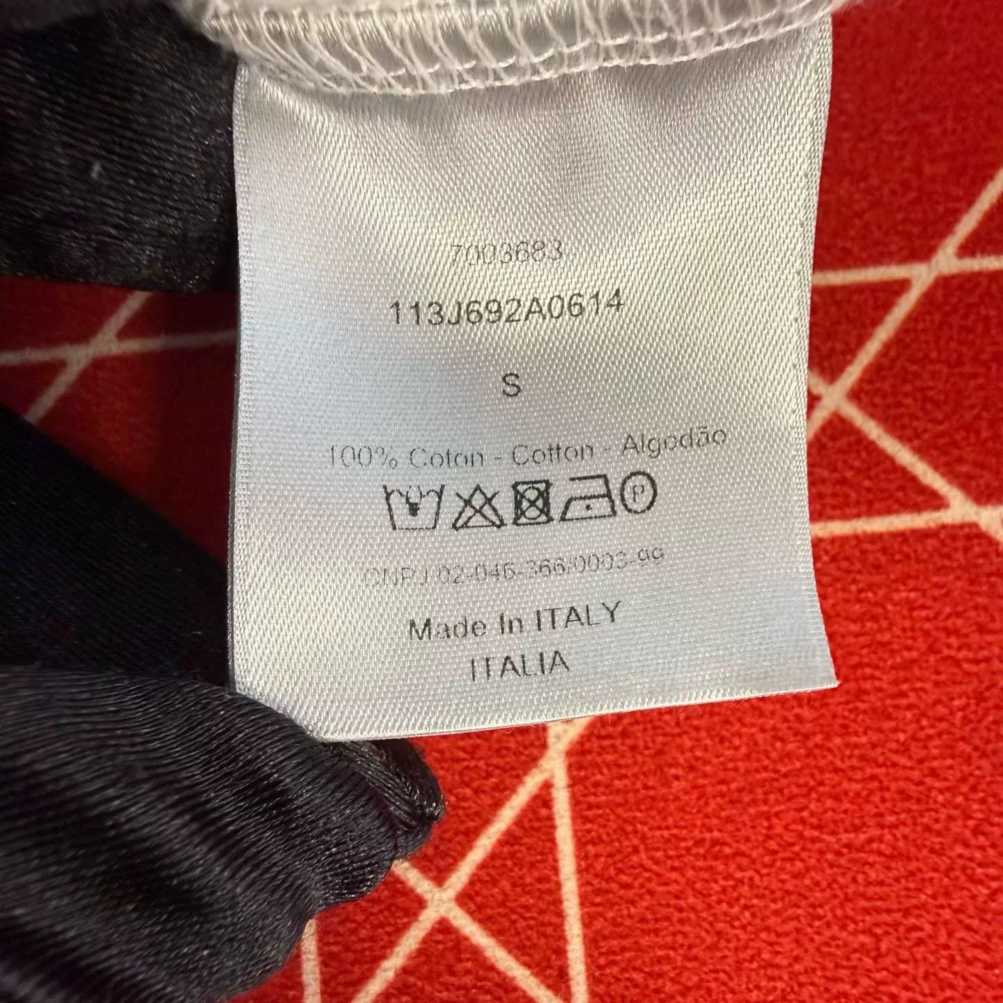 Dior Dior Oblique Terry T-Shirt Size S Size US S / EU 44-46 / 1 - 5 Thumbnail