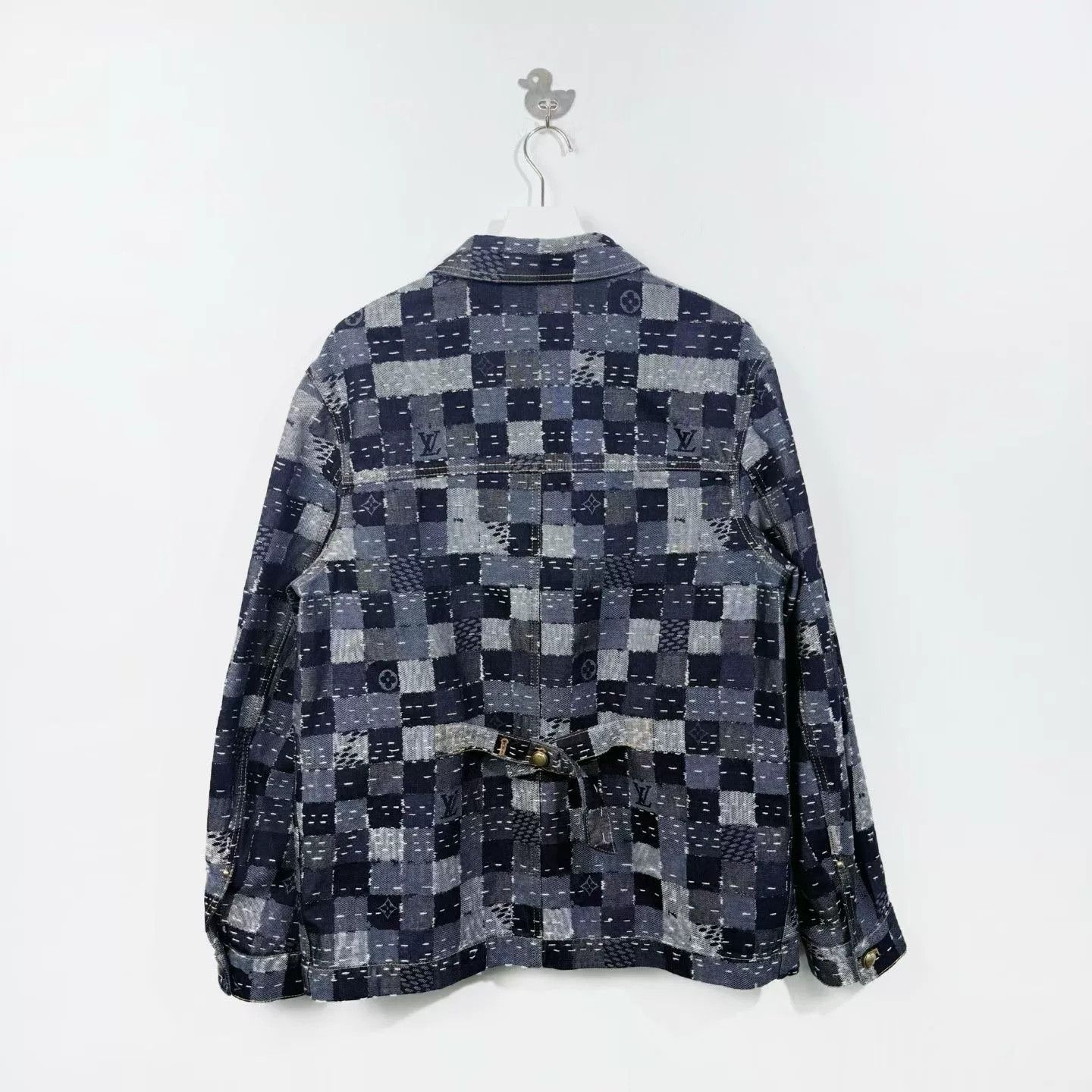 Louis Vuitton Louis Vuitton x Nigo Damier Denim Jacket 48 Size US M / EU 48-50 / 2 - 2 Thumbnail