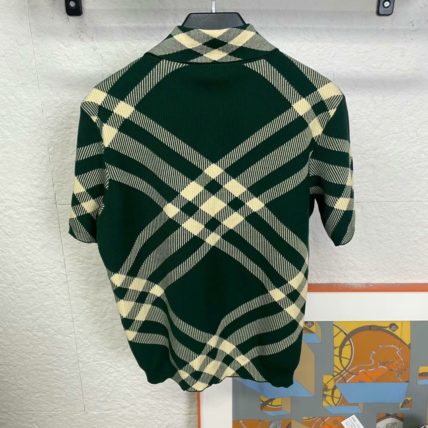 Burberry Burberry Check Knit Polo Shirt US M Size US M / EU 48-50 / 2 - 2 Thumbnail