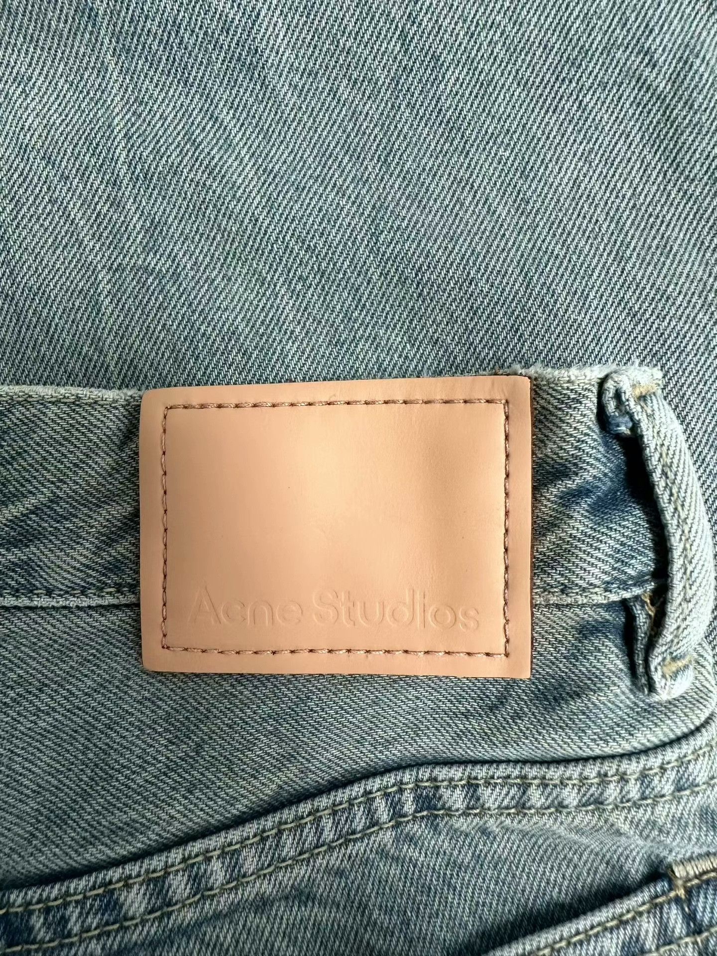 Acne Studios Acne Studios Distressed Wide-Leg Jeans 27 Size 27" / US 4 / IT 40 - 3 Thumbnail