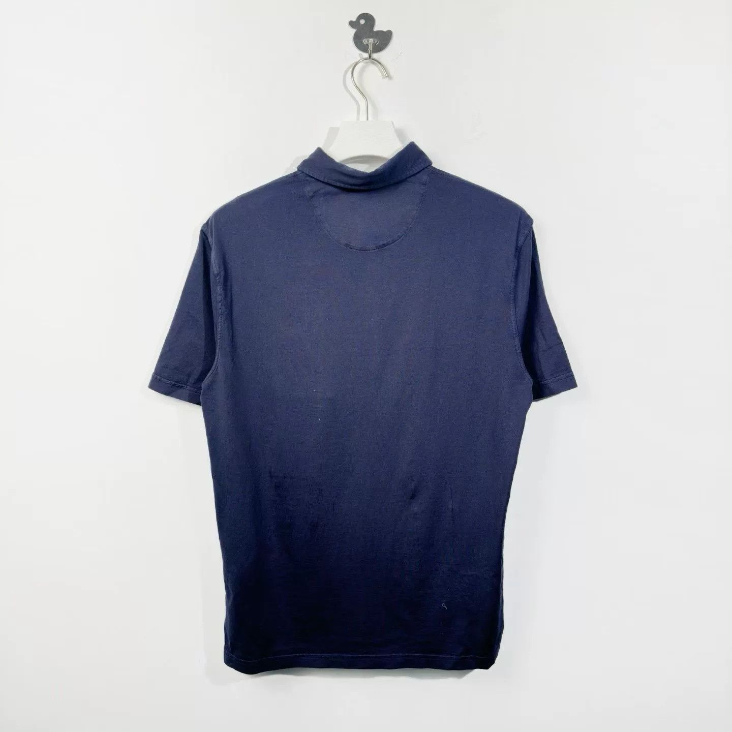Prada Prada Triangle Logo Navy Polo Shirt M Size US M / EU 48-50 / 2 - 2 Thumbnail